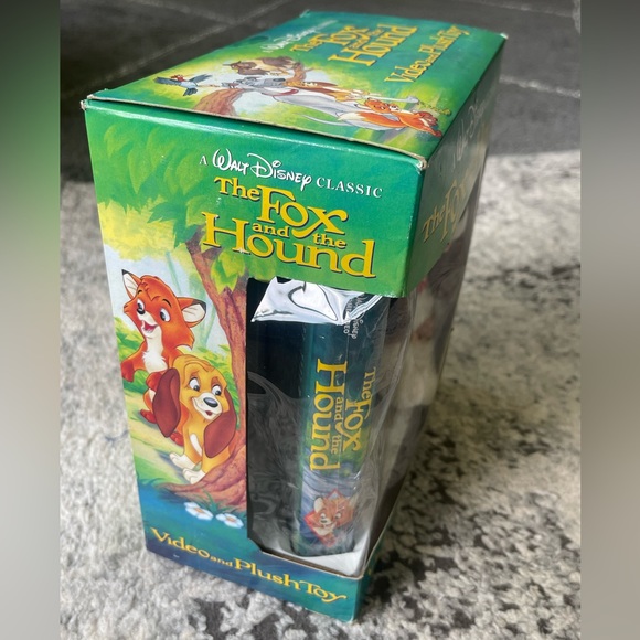 Disney Rare Limited Edition The Fox and the Hound. First Time On Video, Sealed! - Picture 4 of 12